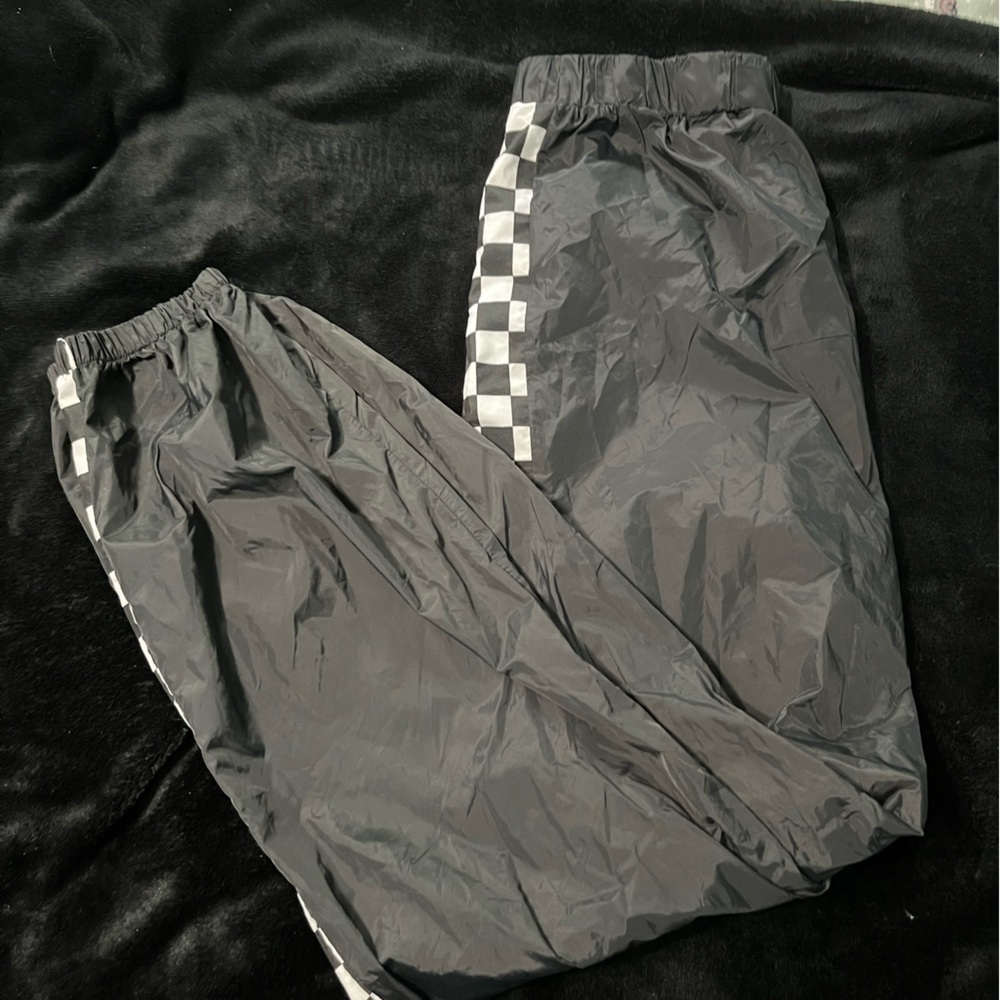 checkered sweats